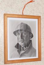 foto Albert I van België in kader B 41 cm x H 51 cm, Ophalen