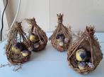 Vogelnestje 4 stuks, Huis en Inrichting, Woonaccessoires | Kransen, Ophalen of Verzenden