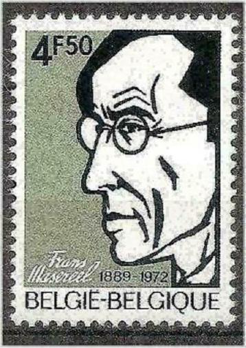 Belgie 1972 - Yvert/OBP 1641 - Schilder Frans Masereel (PF) beschikbaar voor biedingen