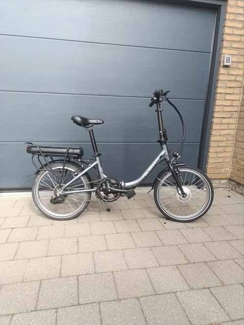 Elektrische plooi fiets, Fietsen en Brommers, Elektrische fietsen, Zo goed als nieuw, Ophalen