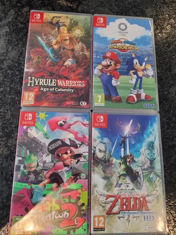 Nintendo switch games disponible aux enchères