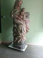 Groot  houten Mariabeeld, Ophalen
