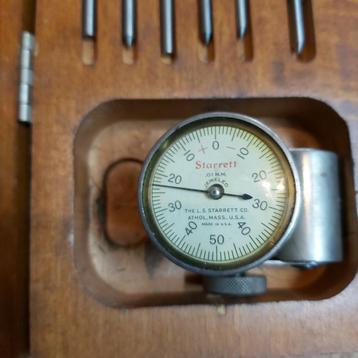 antieke multimeter Starrett usa beschikbaar voor biedingen