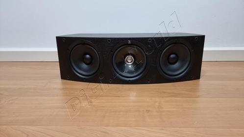 Enceinte centrale KEF Q10C dans l'élégante couleur noir frên, TV, Hi-fi & Vidéo, Enceintes, Comme neuf, Haut-parleur central, 120 watts ou plus