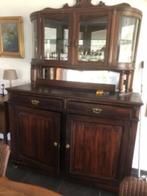 Vitrinekast, Huis en Inrichting, Kasten | Vitrinekasten, 100 tot 150 cm, Zo goed als nieuw, 150 tot 200 cm, Met deur(en)