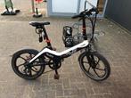 Electrice plooifiets 181 km mee gedaan, Ophalen, Zo goed als nieuw