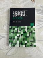 Te koop: Boek, "Gegevens verwerken in Excel", Enlèvement ou Envoi, Neuf