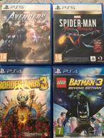 Avengers en spiderman ps5  batman en Borderlands 3  ps4, Games en Spelcomputers, Ophalen, Zo goed als nieuw