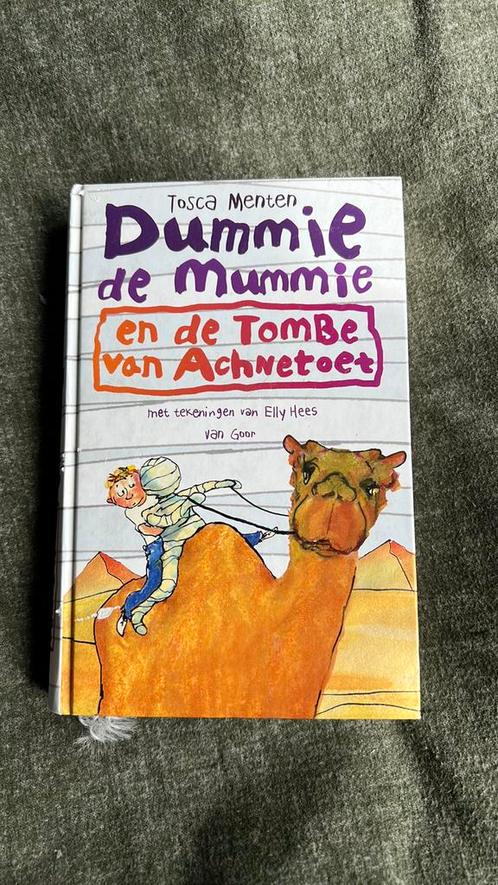 Tosca Menten - Dummie de mummie en de tombe van Achnetoet, Boeken, Kinderboeken | Jeugd | 10 tot 12 jaar, Zo goed als nieuw, Ophalen