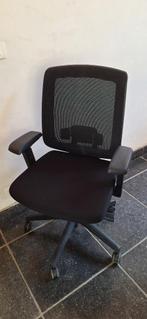 Bureaustoel ergonomisch, Huis en Inrichting, Bureaustoelen, Ophalen, Zwart, Zo goed als nieuw, Bureaustoel