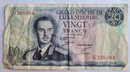 20 Francs Grand-Duché de Luxembourg 1966, Ophalen of Verzenden, Frankrijk, Los biljet
