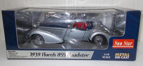 Sun Star 1939 Horch 855 Roadster à l'échelle 1:18, Hobby & Loisirs créatifs, Voitures miniatures | 1:18, Sun Star, Enlèvement ou Envoi