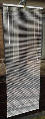 witte lamellenwering 60x180 en verduisteringgordijn 120x190, 100 tot 150 cm, Nieuw, Ophalen of Verzenden, Grijs