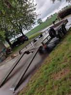 Groot aanhangwagen 5m plateau, Auto diversen, Aanhangers en Bagagewagens, Ophalen, Zo goed als nieuw