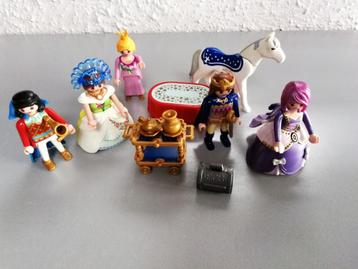 Playmobil prins en prinsessen met paard beschikbaar voor biedingen