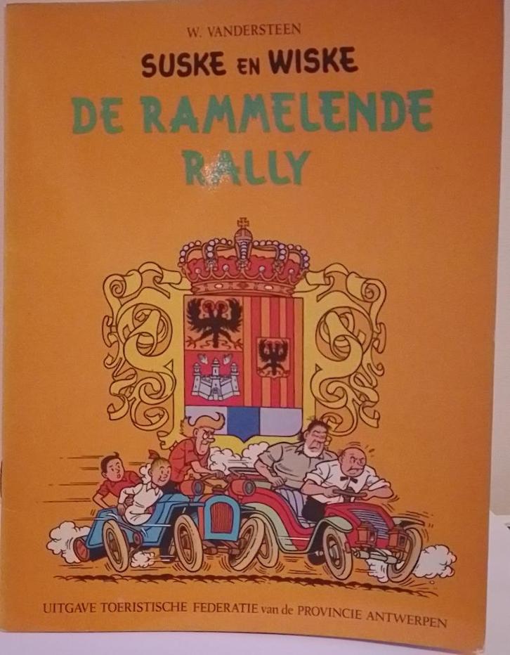 Suske & Wiske - De Rammelende Rally (1973), Boeken, Stripverhalen, Gelezen, Eén stripboek, Ophalen of Verzenden
