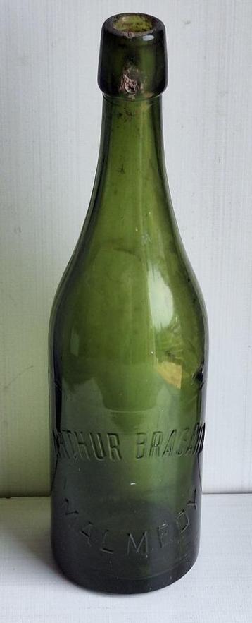 Grande ancienne bouteille de Bière Arthur Bragard Malmedy beschikbaar voor biedingen