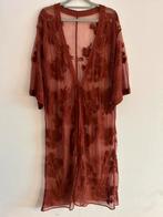 Bruin kanten kaftan cover up C&A one size, Comme neuf, C&A, Brun, Autres types