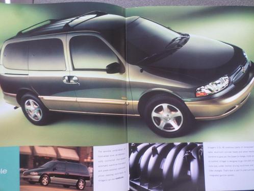 Ford Mercury Villager 2000 Brochure, Boeken, Auto's | Folders en Tijdschriften, Ford, Ophalen of Verzenden