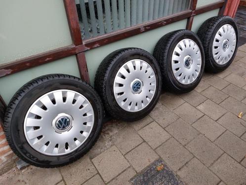 Autobanden + velgen VW Sharan, Auto-onderdelen, Banden en Velgen, Banden en Velgen, Winterbanden, 16 inch, 195 mm, Personenwagen