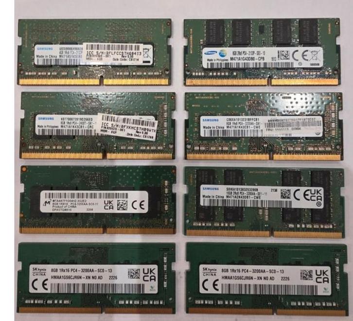 8gb ddr4 sodimm pc portable, Computers en Software, RAM geheugen, DDR4, Verzenden