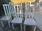 Eetplaats stoelen 6 stuks, Ophalen, Zo goed als nieuw, Overige kleuren, Vijf, Zes of meer stoelen
