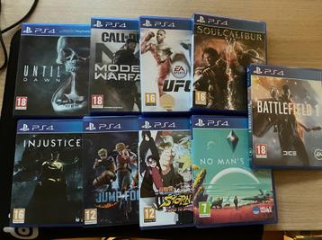 Ps4 games (overeen te komen)