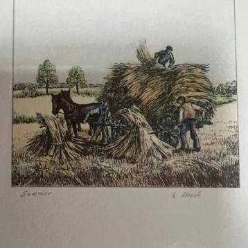 pentekeningen beschikbaar voor biedingen
