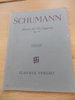 PIANOPARTITUUR ALBUM FUR DIE JUGEND SCHUMAN, Ophalen of Verzenden, Robert Schumann, Zo goed als nieuw, Instrument