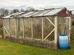 Glazen serre 4,5 op 3 gratis af te halen, Tuin en Terras, Kassen, Ophalen, Overige materialen, Gebruikt, Kweekkas