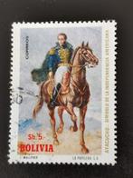 Bolivie 1974 - Bataille d'Ayacucho - Simon Bolivar, cheval, Affranchi, Amérique du Sud, Enlèvement ou Envoi