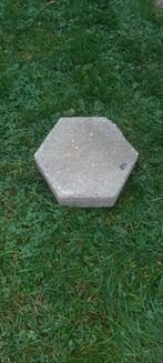 gratis betonklinkers zeshoekig grijs, Ophalen, Gebruikt, Klinkers, 10 m² of meer