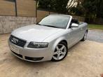 ✅Audi A4 CABRIO️ 2.0L benzine🔥Leder verwarmd + Airco 👌, Auto's, Audi, Voorwielaandrijving, Zwart, 4 cilinders, Cabriolet