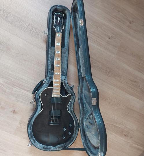Epiphone Custom Les Paul Prophecy, Muziek en Instrumenten, Snaarinstrumenten | Gitaren | Elektrisch, Zo goed als nieuw, Solid body