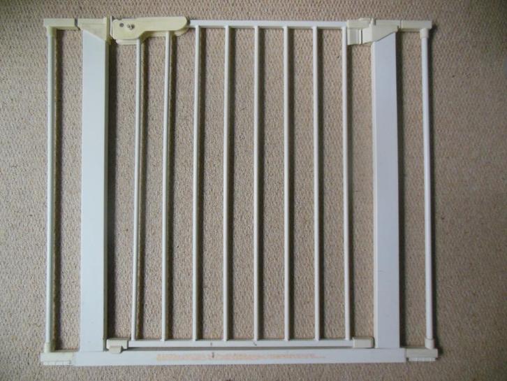 Traphek / Veiligheidshek / deurtje - 85 cm (klemhekje), Kinderen en Baby's, Traphekjes, Gebruikt, Klemhekje, Metaal of IJzer, minder dan 100 cm