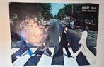 Poster The Beatles, Verzamelen, Ophalen, Gebruikt, Deurposter of groter, Rechthoekig Liggend