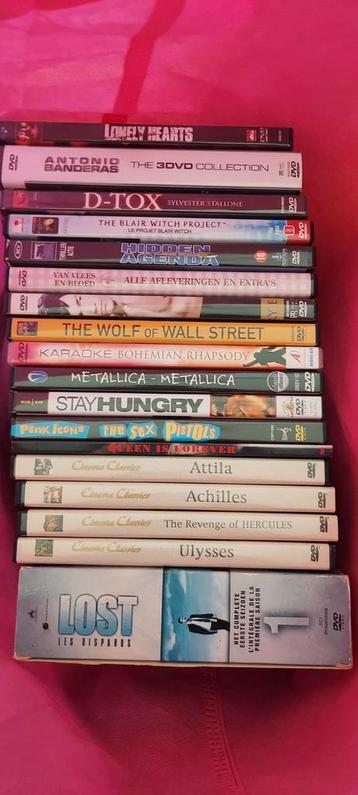 Verkoop van dvd-films beschikbaar voor biedingen