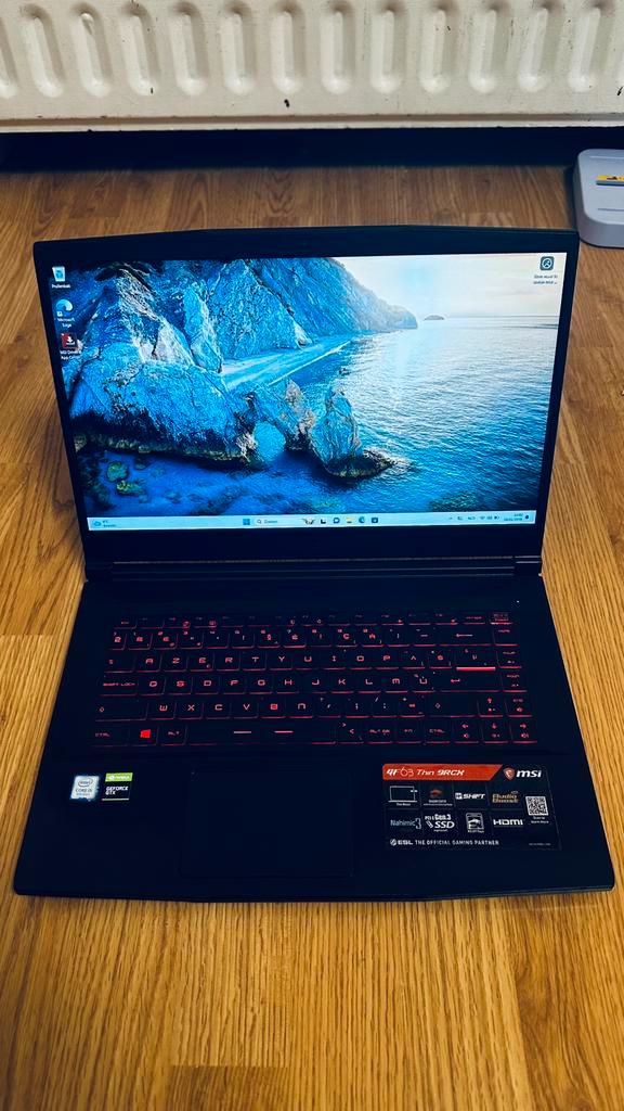 MSI GF63 Thin 9RCX, Computers en Software, Windows Laptops, Gebruikt, 15 inch, HDD, SSD, 2 tot 3 Ghz, 16 GB, Azerty, Met videokaart