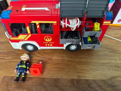 Playmobil thema brandweer, Kinderen en Baby's, Speelgoed | Playmobil, Zo goed als nieuw, Complete set, Ophalen
