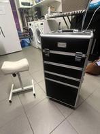Pedicure trolley + voetsteun + Elektrische frees, Ophalen, Gebruikt, Hand- en Voetverzorging