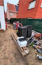 Gratis dakpannen op te halen, Doe-het-zelf en Bouw, Dakpannen en Dakbedekking, Ophalen, Gebruikt, Steen of Klei, Zwart