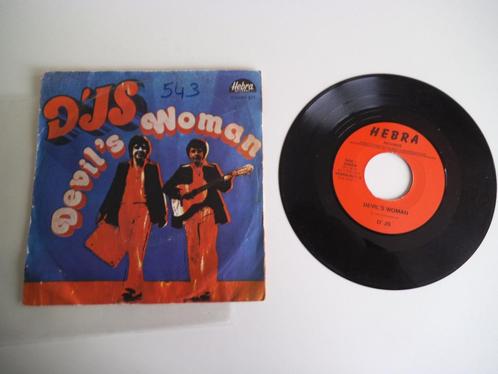 7" D'js Devil's woman, Cd's en Dvd's, Vinyl Singles, Gebruikt, Single, 7 inch, Ophalen of Verzenden