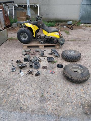 MOET NU WEG Suzuki quad lt 80 voor onderdelen of opmaak beschikbaar voor biedingen