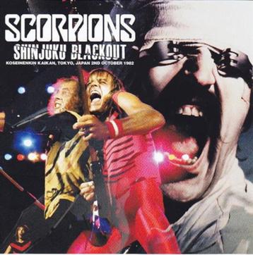 2 CD's  SCORPIONS - Shinjuku Blackout - Live 1982