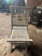 Teak tuinstoel, Ophalen, Zo goed als nieuw
