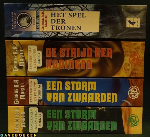 Game Of Thrones - George R.R Martin - Luitingh Sijthoff - 4x, Boeken, Fantasy, Gelezen, Ophalen of Verzenden