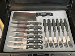 11 delig messenkoffer + bestel Berghoff, Huis en Inrichting, Ophalen of Verzenden, Zo goed als nieuw