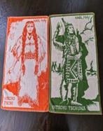 Set van 2 Vintage Handdoeken Karl May - Winnetou, Enlèvement ou Envoi, Soins personnels