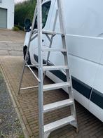 Trapladder 7 treden, Doe-het-zelf en Bouw, Ladders en Trappen, Ophalen, Ladder