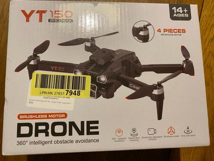 Drone YT150 Pro Max met 50% korting, Audio, Tv en Foto, Drones, Nieuw, Ophalen of Verzenden